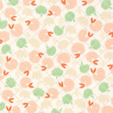 彈性蝦圖案布料,可愛,兒童,縫紉,被子,韓國製造,Half Yard